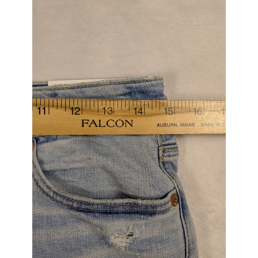 American Eagle Outfitters Womens Slim Authentic Airflex Jeans 29x29 Distressed - Picture 11 of 14